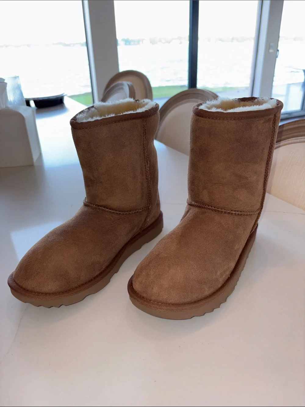 UGG® Classic Short Il • Chestnut • Fits Size 6 Kids or Women’s 7